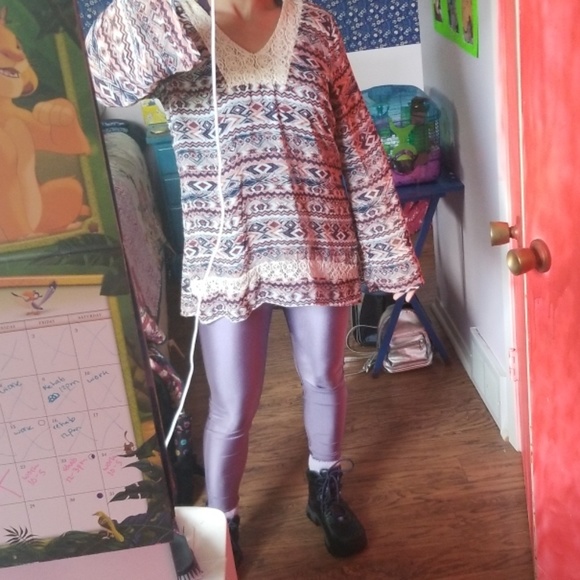 3/$18 Long Leggings Top - Picture 3 of 3